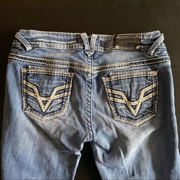 Vigoss blingy med/light wash jeans - Picture 3 of 4